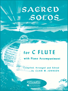 SACRED SOLOS FOR FLUTE cover